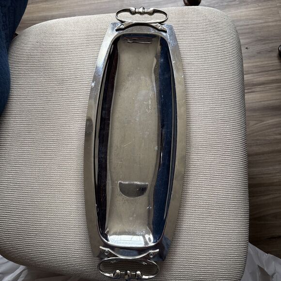 Kromex Platter 17.5” Long Including Handles - Picture 1 of 4